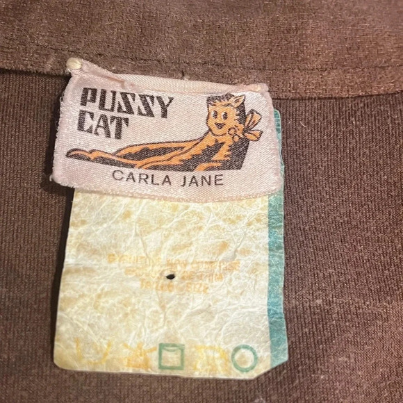 70’s Pussyy Cat Dress by Carla Jane - Picture 12 of 12